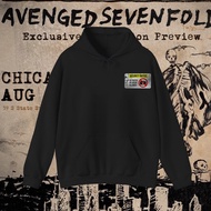 Avenged Sevenfold A7X Hoodie Band Cewek Cowok Jaket A7X&DBC Hoodies Comfortable To Wear
