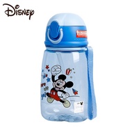 Disney Mickey Mouse Cartoon 500ML Kids Water Bottle Children Drinking Bottle With Straw Portable Student Cup