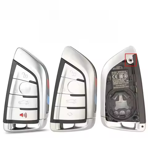 jingyuqin Car Remote Key Shell for BMW 3 5 6 8 X3 X4 X5 X7 G Series G21 G20 G31 G30 Auto Keyless FOB