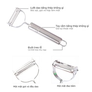 E7 5 in 1 Multifunctional Fruit and Vegetable Scraper ES001