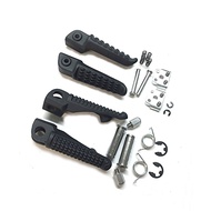 ที่รองเท้าที่วางเท้าด้านข้างด้านหน้ารถจักรยานยนต์สำหรับ9R นินจาคาวาซากิ ZX6R 10R 12R ZX636 EX650 ER6