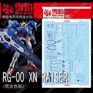 XUEYAN XY MODEL DECAL - RG-54 - Fluorescent WATER DECAL FOR 1/144 RG 00 XN RAISER MODEL