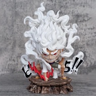 Anime One Piece Figure Sun God Nika Luffy Gear 5 Action Figures Gk Statue PVC Model Toys Room Ornament Children Toy