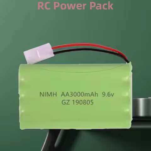 9.6V 3000mAh Ni-MH Battery + USB Charger For Rc toys Car Tank Train Robot Boat Gun AA 9.6v AA Ni-MH