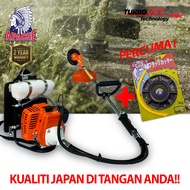 BRAVADO/APACHE/WINAS/AVITA TurboCUT BG328 Backpack Brush Cutter Mesin Rumput 32.8cc 1 Year Warranty