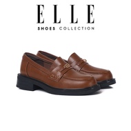 ELLE Sabine Comfy Fit Footbed Microfiber Leather Loafers