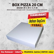 Pizza Cake Box 20 x 20 x 3.5 cm Plain Duplex