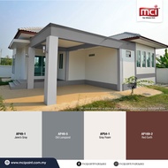 [JANE'S GRAY] 1 Liter MCI Blue-I Shield for Exterior Wall | 5 Years Protection Paint Cat Dinding Lua