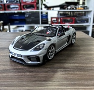 Norev1: 18 Porsche 718 spyder rs 2023 Alloy Full Driving Model