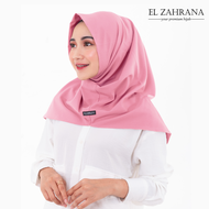 El Zahrana Lite Aila  Hijab Instan Diamond - Jilbab Instan Polos - Hijab Sport - Jilbab Olahraga
