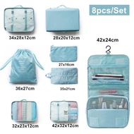 7-in-1 travel storage bag Set, suitcase organizer bag, portable luggage bag, travel organizer bag