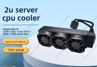 for 2U Server Heatsink Water Cooling 1200 1150 1366 1700 2011 2066 AM4 L35