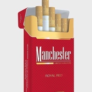 Diskon Rokok Import Manchester Red [ 1 Slop ]