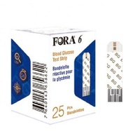 Fora 6 Blood Glucose Test Strips (25 Strips)