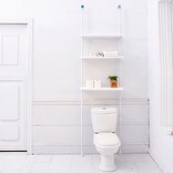 【ikloo】頂天立地馬桶上置物架