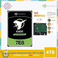 (NOT FOR HOME PC)DELL/Seagate Enterprise Exos 7E8 4TB ST4000NM003A/ST4000NM017A 3.5 HDD 7200RPM 256M