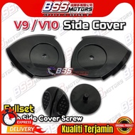 BKP V9 Helmet Side Cover Fullset Base Bracket Visor Lock Screw Side Cover Repair Full Set Helmet BKP