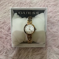 jam tangan guess wanita original rose gold cantik elegan second