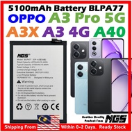 ORIGINAL NGS Brand 5100mAh Battery BLPA77 Compatible For OPPO A3 Pro 5G / OPPO A3X / OPPO A3 4G / OP