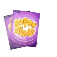 【2 Books 】Cambridge Kids English Super Minds Studentbook +workbook :starter1/2/3/4/5/6 for 5-12 Year