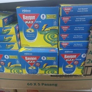 Baygon Mosquito Repellent Burn 1 Box | 60 X 5 Pairs