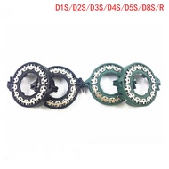 2pcs d1s d2s d3s d4s d5s d8s hid xenon adapter holder metal black hid bulb D1S D2S adapter holder ba