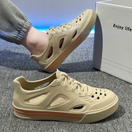 Stepping on Shit Sandals Men's Outer Wear Anti-Slip Waterproof Fishing River Tracking Driving Bag He