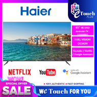 [Penghantaran percuma] HAIER 65 ''inci 4K UHD HDR LED TV dengan dibina di Wifi &amp; Bluetooth Android Smart Internet TV Dolby Digital Audio sokongan MYTV FREEVIEW [ LE65K6600UG] /evisyen/evisyen