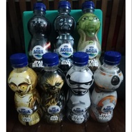 AQUA Mineral Water Bottle Star Wars 7 Characters