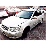 2003年 TOYOTA CAMRY 2.0金色(30萬km)僅12.8萬