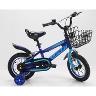 [Ready stock] basikal budak brand LERUN 12” LUCAS (blue)