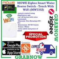 MOWE(MW 735) Zigbee Smart Water Heater Switch-Touch With on/ off button with voice commands / FREE EXPRESS DELIVERY
