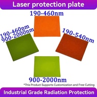 Sheet Protection Laser Shield Acrylic 532Nm 1064Nm Protection Protective Windows For Laser Lenses
