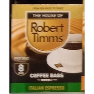 Robert Timms Coffee Bags 8S Italian Espresso