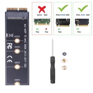 M.2 NVME SSD Convert Adapter Card for MacBook Air Pro Retina 2013-2017 NVME/AHCI SSD Upgraded Kit Fo