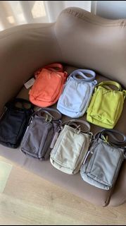 紫鑽🌟誠信商家🌟💜全新 lululemon 水壺包手機包斜挎瑜伽包收納包包9色