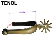 TENOL Horse Spurs, Equestrian Spurs, Solid Horse Boot Spurs, Riding Horse Accessories