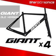❉▲♈Felt Foxter Fuji Giant Bike Brand Sticker Decal