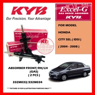 [ KAYABA ] HONDA CITY SEL IDSI TYPE (2004-2008) FRONT (GAS) KAYABA ABSORBER (1 SET 2PCS) (332M033/33
