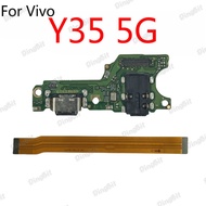 For Vivo Y35 5G USB Charging Dock Port Board Connector Main Motherboard Flex Cable