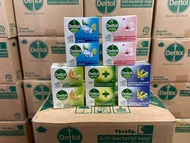 1แพ็ค (4ก้อน) สบู่ DETTOL เดทตอล ก้อน 60กรัม *แบบกล่อง*