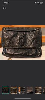 YSL Niki bag medium classic black