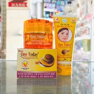 Combo cream to help fade signs of skin aging + One Today facial cleanser (20g + 50ml)