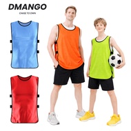 DMANGO Adult/Kids Bib Latihan Sukan Sport Vest Team Group Sports Training Bib Football Jersey