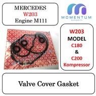 Mercedes Benz Valve Cover Gasket C180 C200 Kompressor Engine M111 W203