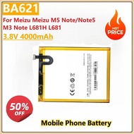 New 3.8V 4000mAh BA621 Replacement Batteries For Meizu Meizu M5 Note/Note5 M3 Note L681H L681 L-vers