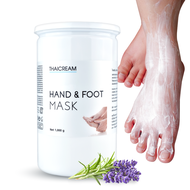 ไทยครีม มาร์คเท้า aha กลิ่นหอมๆ ลาเวนเดอร์ mask foot มาร์คส้นเท้า สปาเท้า foot spa มาร์คครีมทาเท้า ม