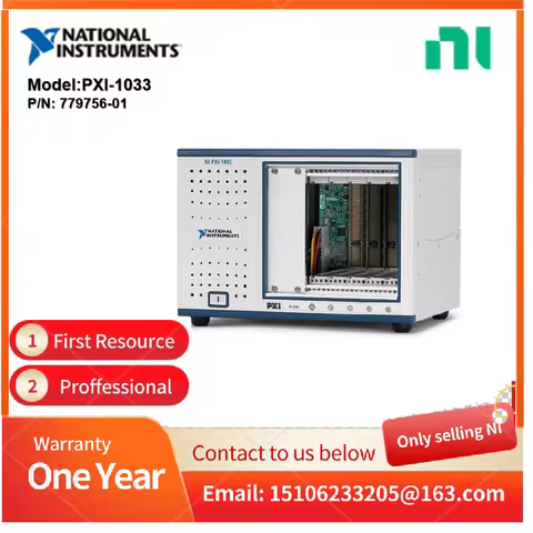 NI PXI-1033 779756-01 5 slot, integrated remote controller PXI chassis