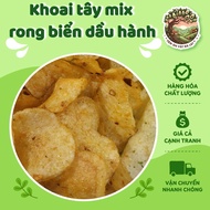 (Ăn chay được) Khoai tây VNXK mix 2 loại rong biển + dầu hành vị ngon lạ giòn xốp cay nhẹ - Tiệm ăn 