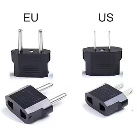 5pcs 110V to 220V Power Conversion Adapter Plug Travel Socket Converter Universal AC Power Adapter f